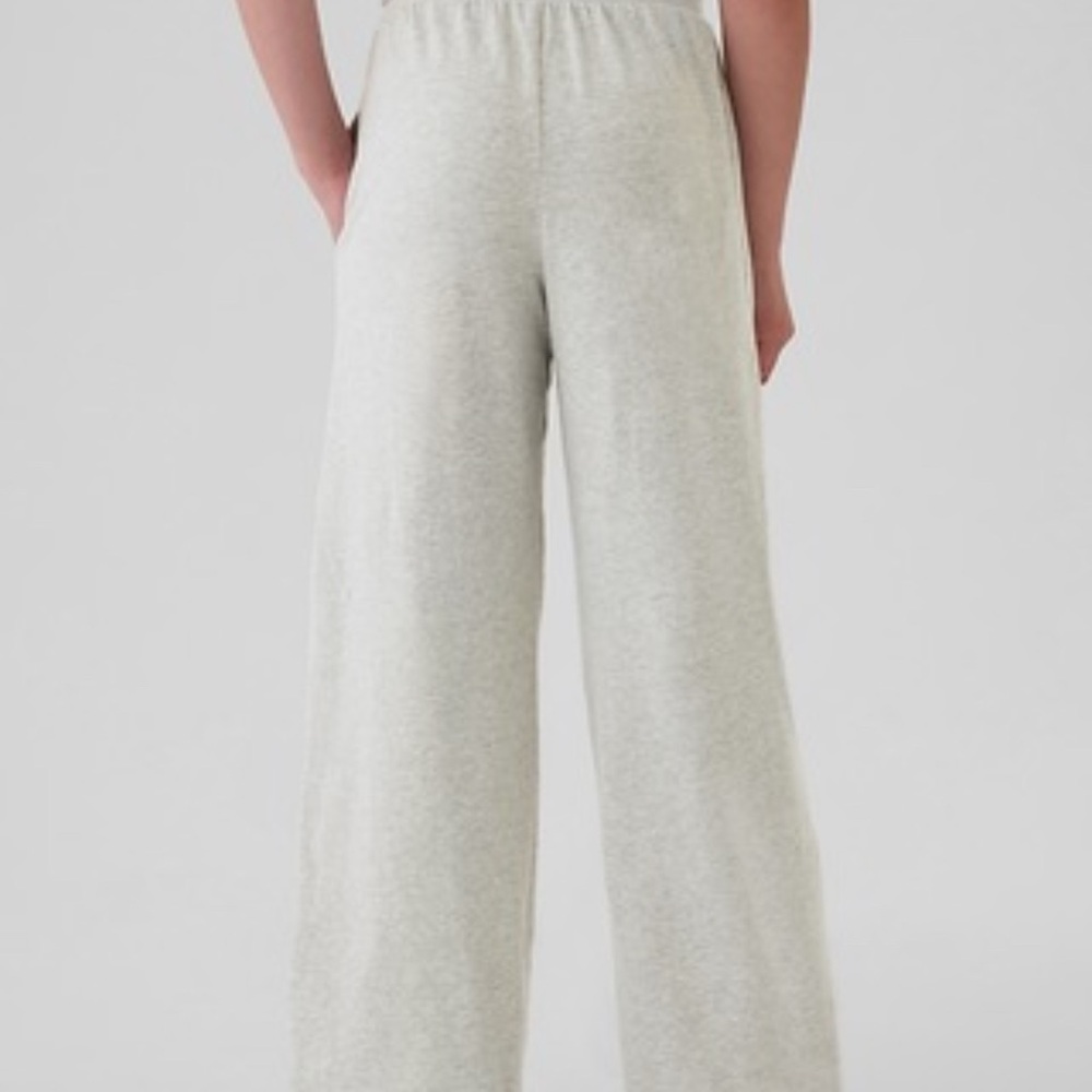 Gap Light Gray Wide-Leg Pants